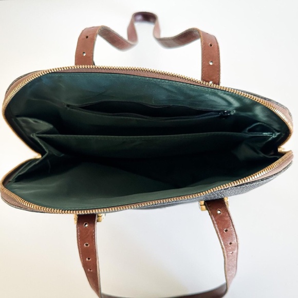 Vintage 1990's Pebbled Leather Dooney & Bourke Leather Bag - Picture 5 of 8